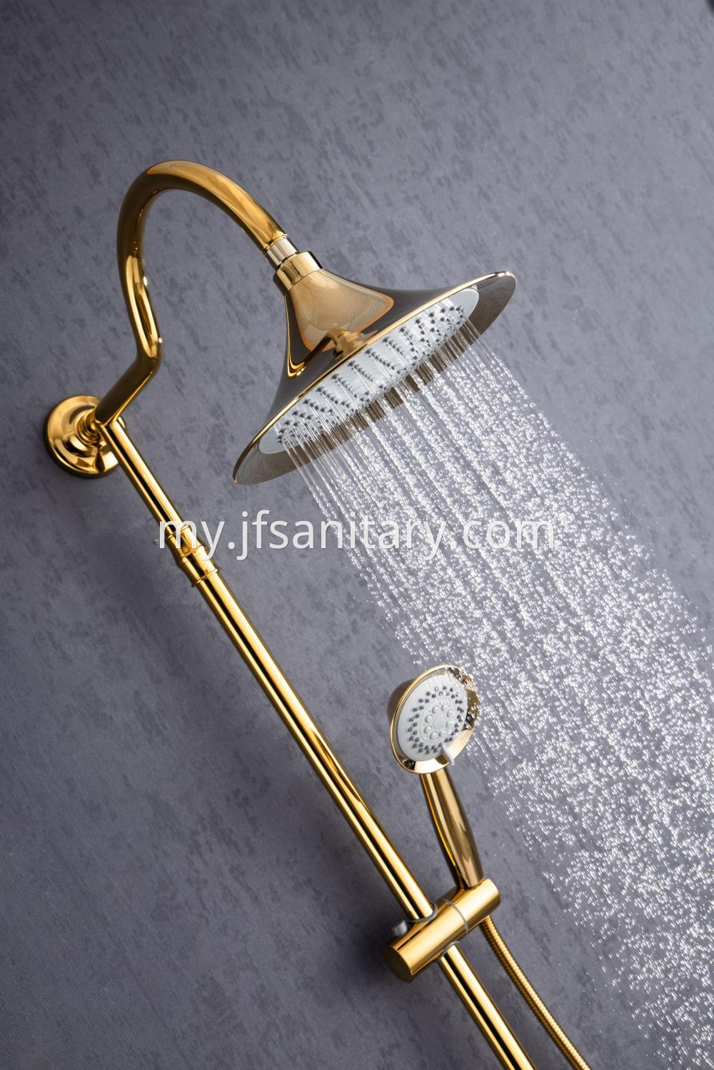 Shower Set With Hand Shower Tub Shower Gold